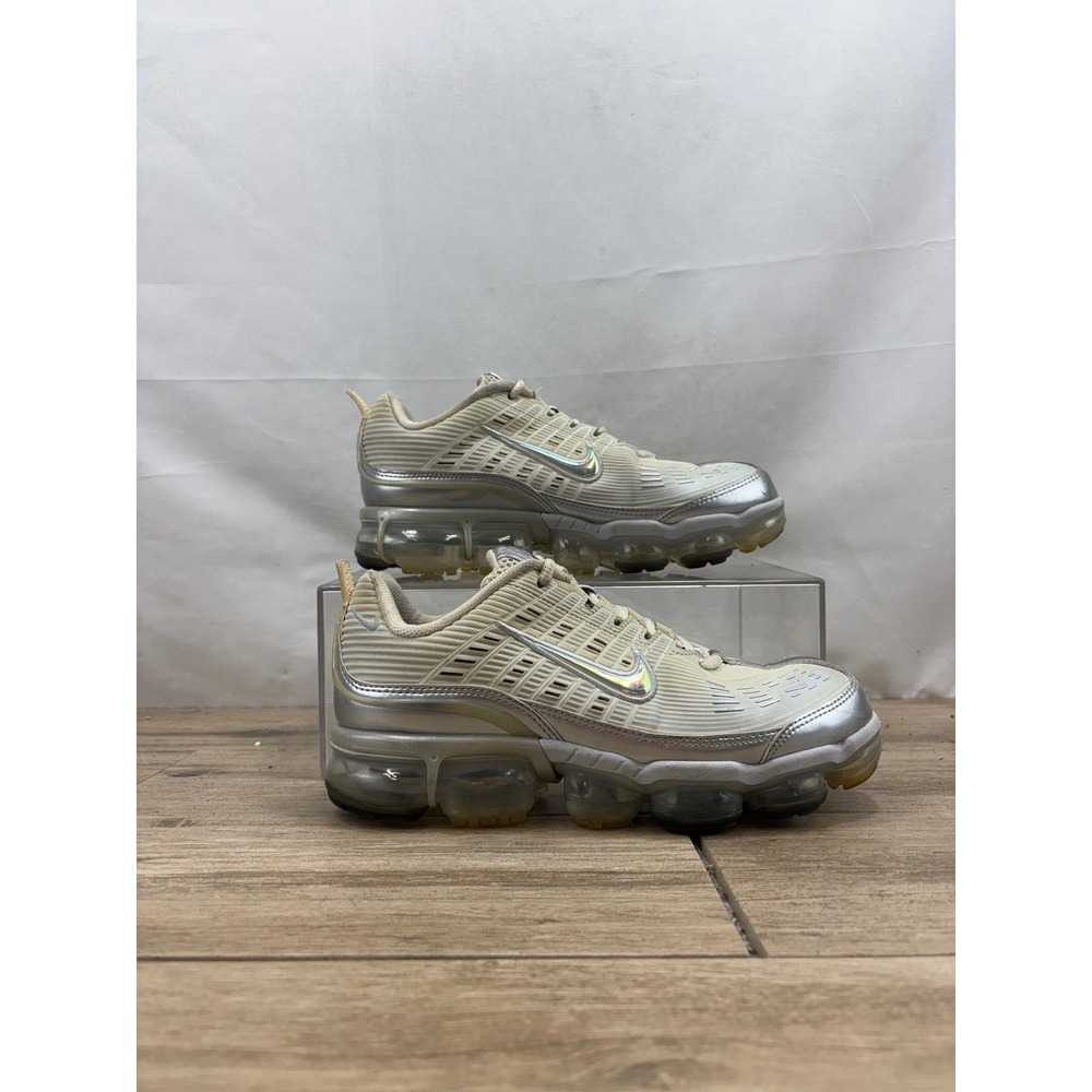 Nike Air VaporMax 360 CK2719-200 Beige Silver Women's Sneakers Size US 10